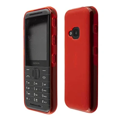 Immagine di caseroxx TPU Custodia per Nokia 5310 (2020), Guaina (TPU in rosso)