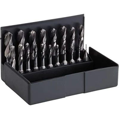 Immagine di Volkel Set di frese da cianfrinatura HSS con coda esagonale, 1 10 x 0,5 mm