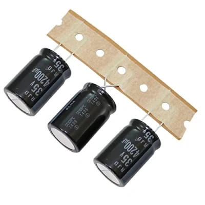 Immagine di Condensatore Elko 5x radiale 4200µF 35V elettrolitico fino a 105C 4200uF di Elna