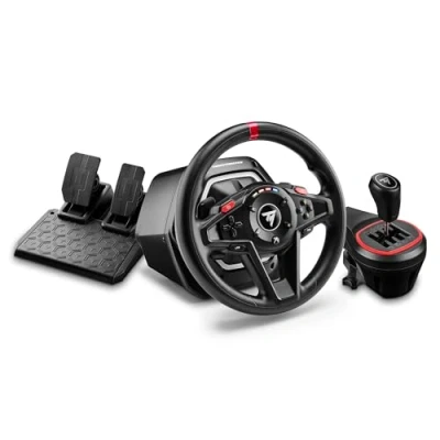 Immagine di THRUSTMASTER T128 Shifter Pack, Volante e TH8S Add On, Compatibile con Xbox PC