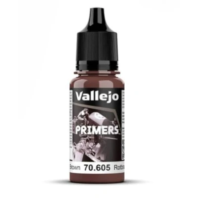 Immagine di Vallejo Surface Primer poliuretanico da 17 ml, Marrone (German Red Brown)