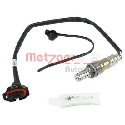 Immagine di METZGER 0893078 Sonda lambda con serracavo ricambio originale M 18x1,5 4 OPEL: Corsa D Hatchback, Meriva A, C SAAB: 9 3 Cabrio