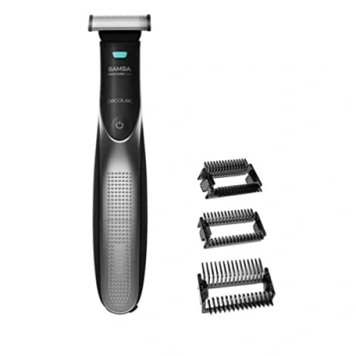 Immagine di Cecotec 04230 Rifinitore da barba multifunzione Bamba PrecisionCare 7500 Power Blade, lame in acciaio, sistema Click&amp;Go