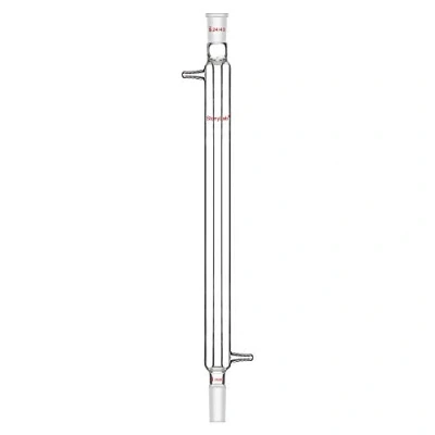 Immagine di stonylab Condensatore Liebig in Vetro Borosilicato con da Laboratorio Lunghezza 400 mm, 24/40