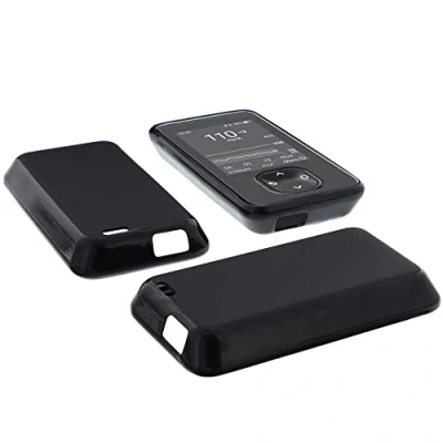 Immagine di foto kontor Custodia compatibile con Dexcom G7 cover sacchetto protezione in gomma TPU nero