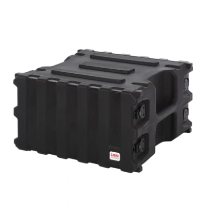Immagine di GATOR CASES HGF G PRO 6U 19 Rack in polietilene stampato di tipo militare, profondità 19&quot;.