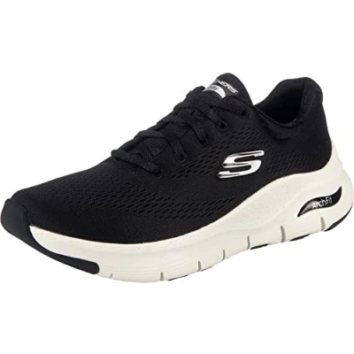 Immagine di Skechers Sport ARCH FIT Sneakers basse, Donna, Taglia: 39.5, Black/white Poliestere