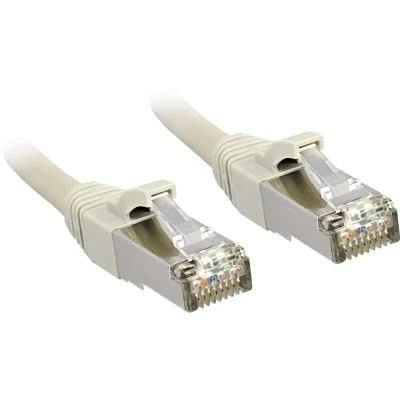 Immagine di LINDY 45580 RJ45 cavo di rete, patch CAT 6 S/FTP 0.30 m Grigio con protezione 1 pz.