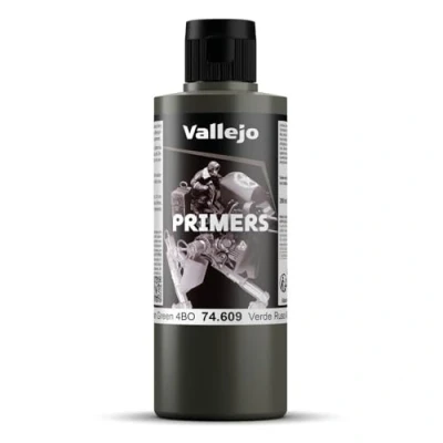 Immagine di Vallejo Surface Primer poliuretanico, 200 ml, Verde (Russian Green)