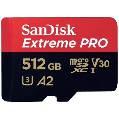 Immagine di SanDisk Extreme PRO Scheda microSDXC 512 GB Class 10 UHS I antiurto, impermeabile
