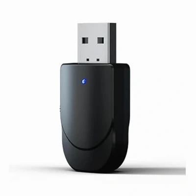 Immagine di Xingdianfu Adattatore Bluetooth USB, connettore ricevitore 5.0 2 in 1 Trasmettitore Bluetooth, con cavo audio digitale da 3,5 mm per TV/impianto stereo/autoradio