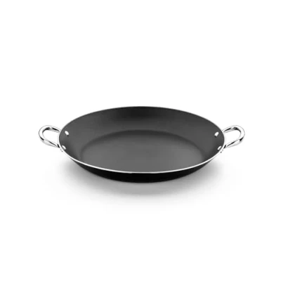 Immagine di MONIX Resistent Plus Paellera in alluminio con rivestimento antiaderente, 34 cm, adatta a tutti i tipi di cucina, inclusa induzione