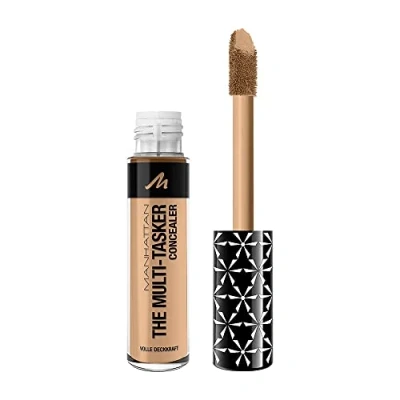 Immagine di Manhattan Multi Tasker Concealer 50 Sabbia Liquido Impermeabile con Grande Applicatore Soft Touch, 11 ml