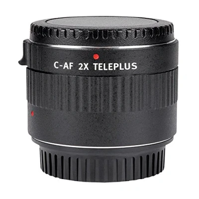 Immagine di Viltrox C AF 2X Ingrandimento Teleconverter Extender obiettivo del Supporto Autofocus Compatibile con Canon EOS EF Lens 5D II 7D 1200D 760D 750D DSLR