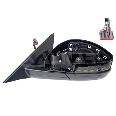 Immagine di Specchio retrovisore esterno Alkar 6347075 senza copertura Sx elettrico termico, con memoria, sensore temperatura, ribaltabile/ripiegabile elettri