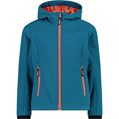 Immagine di CMP Giacca Kid G con cappuccio fisso, Deep Lake Campari, 176 Unisex Bambini e ragazzi