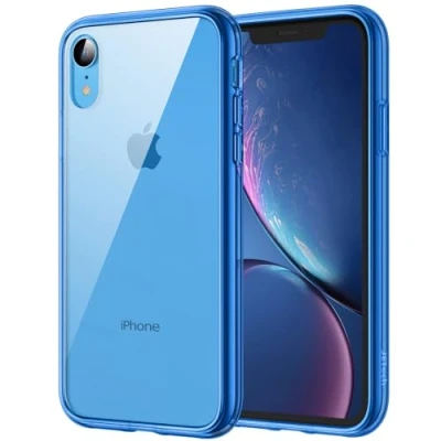 Immagine di JETech Custodia per iPhone XR 6,1&quot;, Cover Case con Assorbimento degli Urti (Blu)