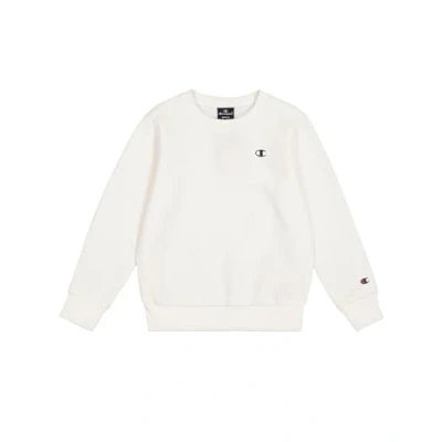 Immagine di Champion Basic Crewneck Unisex Felpa per bambini, Taglia: 150/155, White