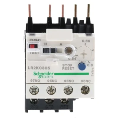 Immagine di Schneider LR2K0305 Relè Termico 0,54 0,80, Bianco