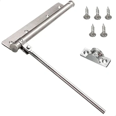 Immagine di Chiudiporta in Acciaio Inossidabile Regolabile Chiusura Automatica Diametro Colonna Centrale 7 mm Domestico Automaticamente Montato Automatico.