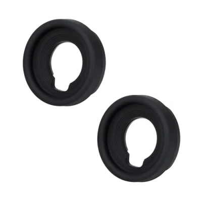 Immagine di (2 Pack) JJC Oculare Rotondo in Morbido Silicone per Fujifilm GFX100SII GFX100S GFX100II GFX100 GFX50SII GFX50S X T5 T3 T2 T1 H1 Fotocamera Sostituisce Fuji EC GFX Eyecup