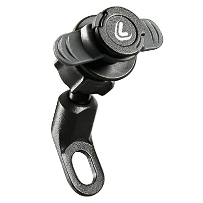 Immagine di Lampa 90562 Titan Opti Pole, Attacco specifico per specchietti o Viti Passanti Compatibile con custodie Line, Nero