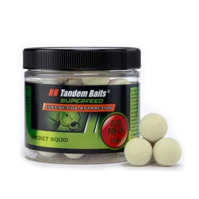 Immagine di Tandem Baits SuperFeed Fluo Pop Up Secret Squid, Ups, Carpfishing Pesche Pesca Accessori, Alimentatore per la Carpa, Accessori alla Carpa 16mm 70g