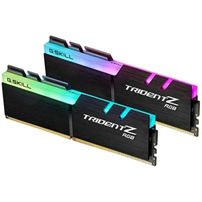 Immagine di G.Skill 32GB DDR4 TridentZ RGB 3200 Mhz PC4 25600 CL16 1.35 v Dual Channel Kit (2x16GB) per Intel/AMD