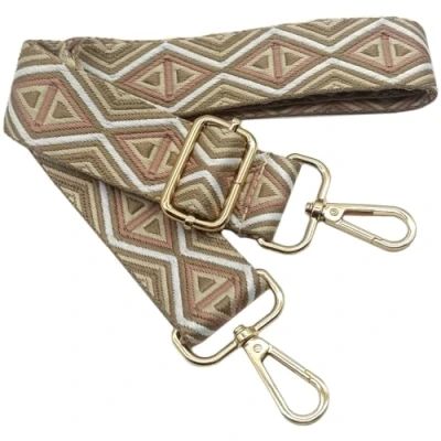 Immagine di Tracolla Regolabile Colorata per Borse Donna Beige Rosa Cachi, 80 130cm Cinghia della Borsa con Gold Moschettone, Durevole Crossbody Borsa, Chitarra, Moderne Accessori, 3.8cm, 1222