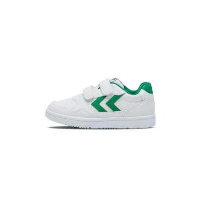 Immagine di Hummel, Camden Jr, Scarpe Da Ginnastica Basse, Unisex Bambini E Ragazzi, Bianco, 27 Eu