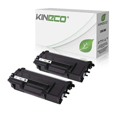Immagine di Kineco 2 toner compatibile per Brother TN 3480 HL L6300DW L5100DNTT L5000D L5100DN L5100DNT