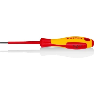 Immagine di Knipex VDE Cacciavite a taglio Larghezza della lama: 2.5 mm Lunghezza 75 DIN EN 60900