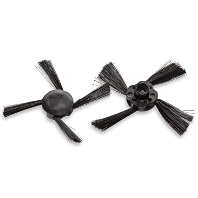 Immagine di vhbw 2X Spazzola Laterale Compatibile con Neato Botvac Connected D10, D4, D3 Robot aspirapolvere Set spazzole, Nero