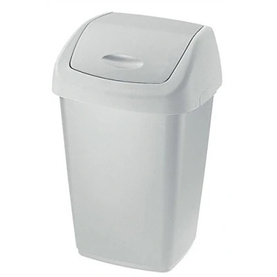 Immagine di RUBBERMAID r000881 50L Rettangolare Polipropilene: Bianco Cestino Pattumiera da 50 l, Rettangolare, Polipropilene, Colore: Bianco, 406 mm, 341 mm