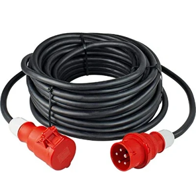 Immagine di AS Schwabe 61017 Alimentazione Prolunga 16 A Nero 50.00 m H07RN F 5G 2,5 mm²