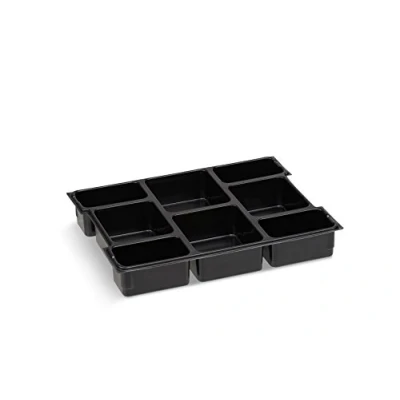 Immagine di Bosch Sortimo L BOXX 102 Insetbox 8 scomparti, scatola di ordinamento alta qualità per piccole parti, smistamento a vite