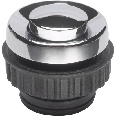 Immagine di Grothe 62054 Tasto per campanello 1 parte Cromo 12 V/1,5 A