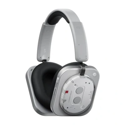 Immagine di Nothing Headphone (1) Cuffie Wireless Over Ear con Cancellazione Attiva del Rumore, fino a 80h Autonomia, Hi Res, Spatial Audio, Resistenti all’Acqua Bianco
