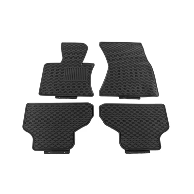 Immagine di VAICO V20 4375 Set tappetino Gomma anteriore e posteriore 4 nero Su misura BMW: X6