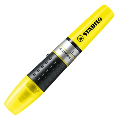 Immagine di Evidenziatore STABILO LUMINATOR lunga durata e doppio tratto (2 + 5 mm) 1 pezzo Giallo