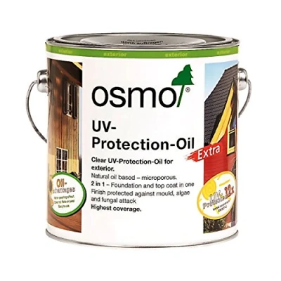 Immagine di Osmo Olio Protezione UV Extra 420 Raso Trasparente 2,5 Litri