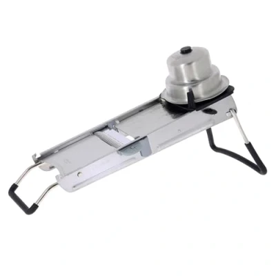 Immagine di De Buyer Mandolina Revolution, Lung, 2021.01, Acciaio Inossidabile, Grigio, Lunghezza 39.5 cm