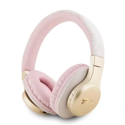 Immagine di GUESS Cuffie Bluetooth GUBH604GEMP rosa 4G Script, Standard