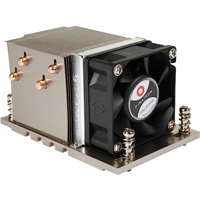 Immagine di Dynatron A 26 Processore Refrigeratore 6 cm Nero, Argento 2646