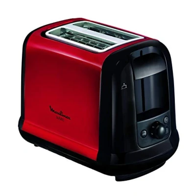 Immagine di Moulinex Subito 2fetta/e 850W Nero, Rosso tostapane