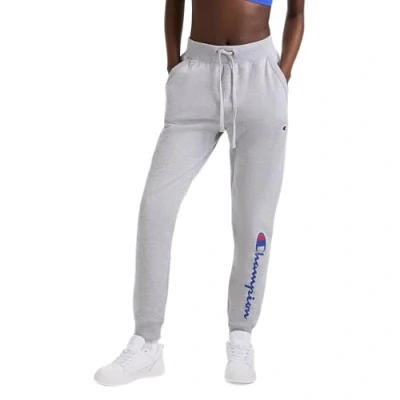 Immagine di Champion Powerblend Jogger, Logo Script Pantaloni, Grigio, M Donna