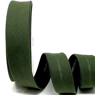 Immagine di Byetsa Nastro in sbieco policotone, 30 mm, 25 m, colore: Verde oliva