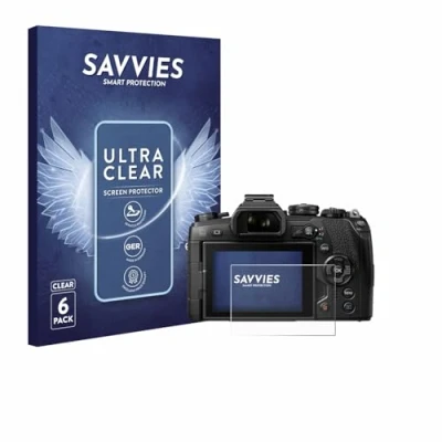 Immagine di savvies (6 Pezzi Pellicola Protettiva per Olympus OM D E M1 Mark II/Mark III Protezione Schermo Trasparente