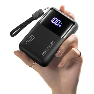 Immagine di INIU Power Bank, 20000 mAh 65 W Ultra Compatto USB C Caricatore Portatile per Laptop MacBook Dell XPS iPad Tablet Steam Deck iPhone 15 14 13 Pro Samsung S22 ecc