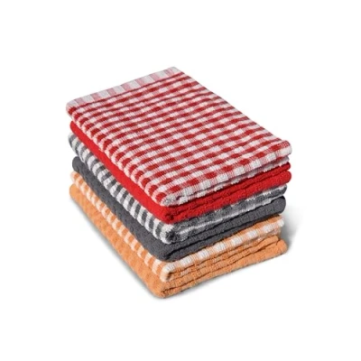 Immagine di Home Passione 53570 Set di 8 strofinacci spugna cotone caffè 45 x 60 cm